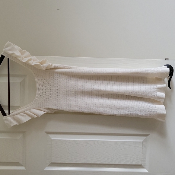 Anthropologie Knit Ruffle Sleeve Dress - Picture 2 of 2